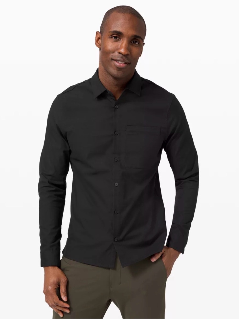 Lululemon Masons Peak Long Sleeve Shirt sz L